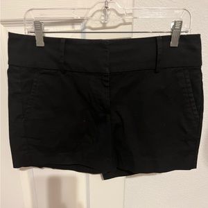 Black Ann Taylor City shorts size 6